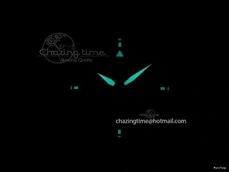 MIROTIME 0212 Mark XVIII IW327001 SS Mk Maker Best Edition Black Dial On Black Leather Strap A SunProtective 7299